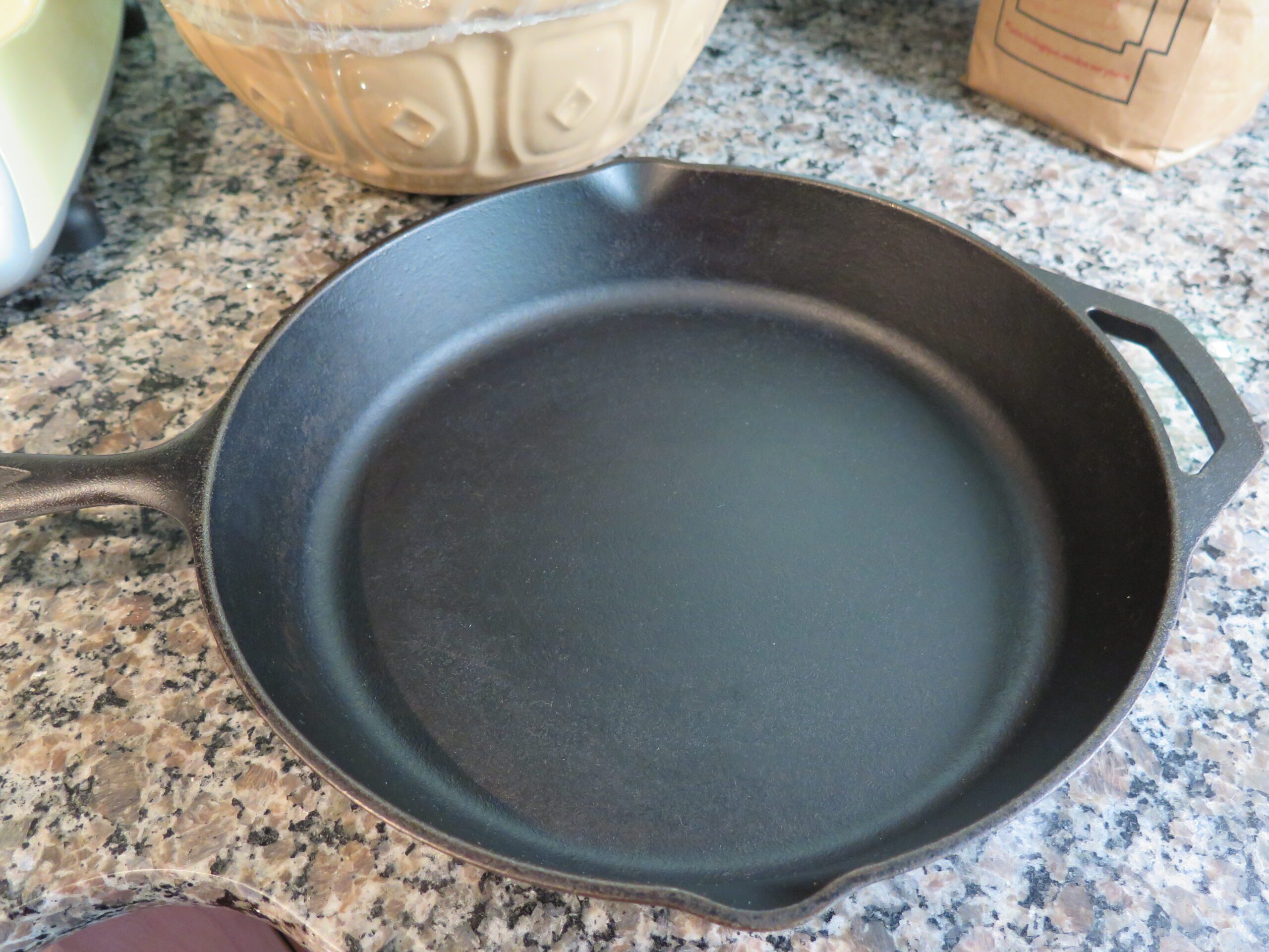 10.25" cast iron pan