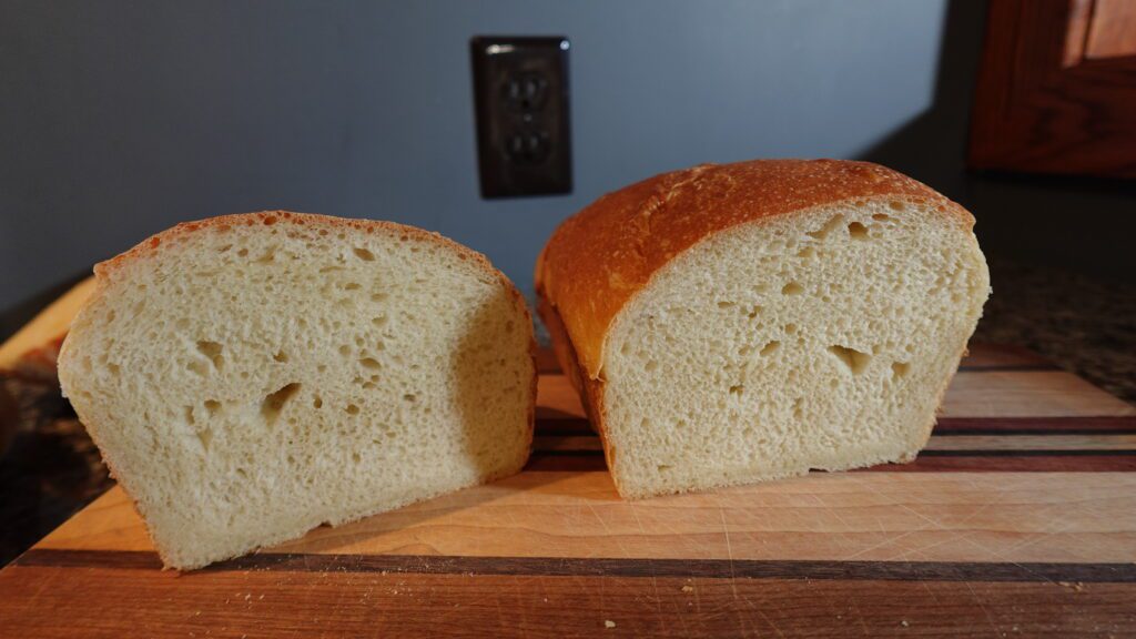 white sandwich loaf